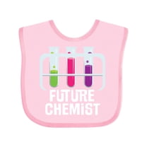 Inktastic Future Chemist Science Girls Baby Bib
