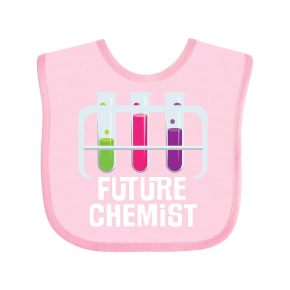 Inktastic Future Chemist Science Girls Baby Bib