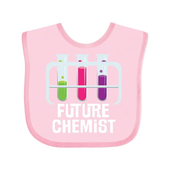 Inktastic Future Chemist Science Girls Baby Bib