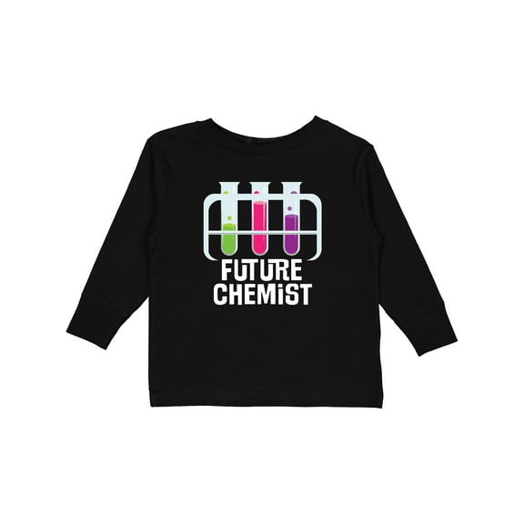 Inktastic Future Chemist Science Girls Long Sleeve Toddler T-Shirt