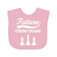 thumbnail image 1 of Inktastic Future Chess Champ Game Champion Boys or Girls Baby Bib, 1 of 4
