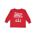 thumbnail image 1 of Inktastic Future Chess Champ Game Champion Boys or Girls Long Sleeve Toddler T-Shirt, 1 of 5