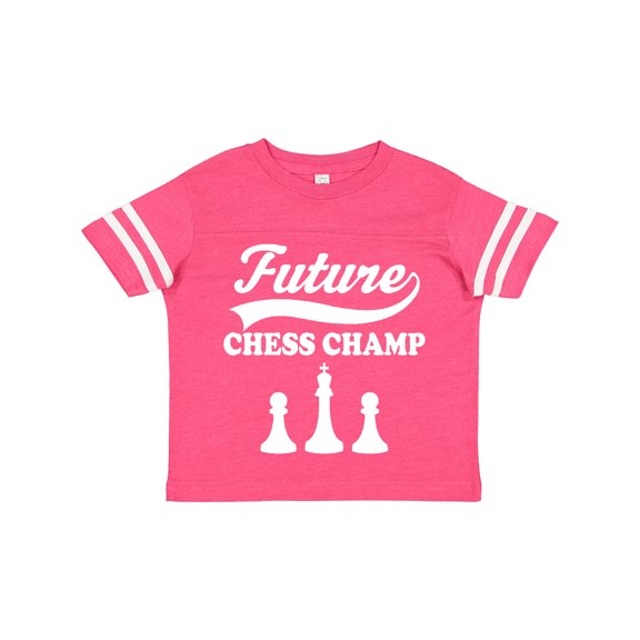 Inktastic Future Chess Champ Game Champion Boys or Girls Toddler T-Shirt