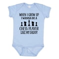 thumbnail image 1 of Inktastic Future Chess Player Like Daddy Boys or Girls Baby Bodysuit, 1 of 5