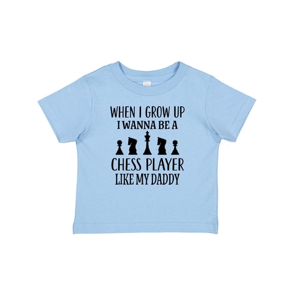 Inktastic Future Chess Player Like Daddy Boys or Girls Baby T-Shirt