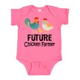 thumbnail image 1 of Inktastic Future Chicken Farmer Childs Boys or Girls Baby Bodysuit, 1 of 5