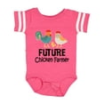 thumbnail image 1 of Inktastic Future Chicken Farmer Childs Boys or Girls Baby Bodysuit, 1 of 5