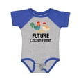 thumbnail image 1 of Inktastic Future Chicken Farmer Childs Boys or Girls Baby Bodysuit, 1 of 5