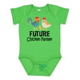 thumbnail image 1 of Inktastic Future Chicken Farmer Childs Boys or Girls Baby Bodysuit, 1 of 5