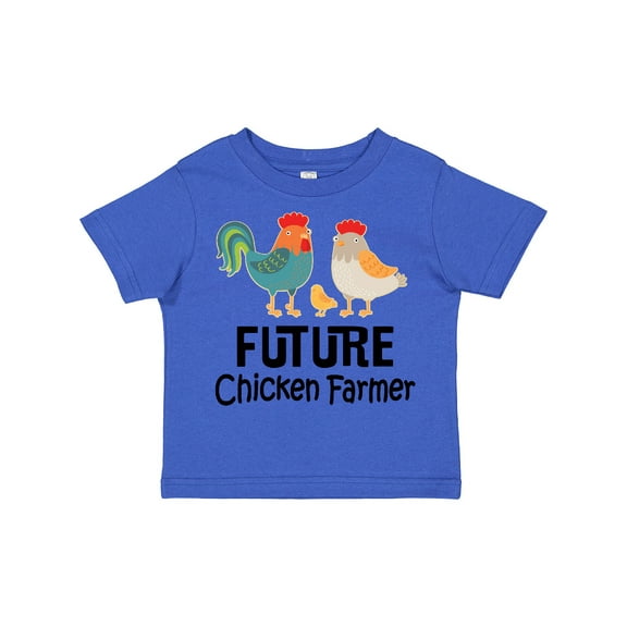 Inktastic Future Chicken Farmer Childs Boys or Girls Toddler T-Shirt
