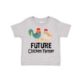 thumbnail image 1 of Inktastic Future Chicken Farmer Childs Boys or Girls Toddler T-Shirt, 1 of 5