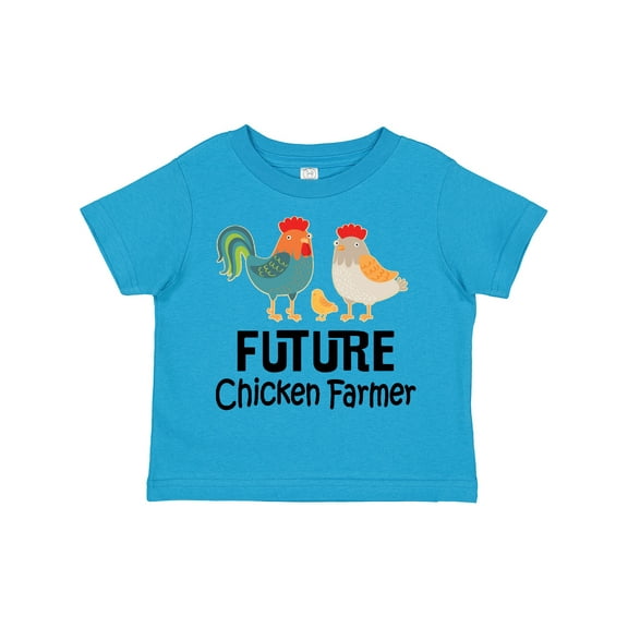 Inktastic Future Chicken Farmer Childs Boys or Girls Toddler T-Shirt