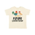 thumbnail image 1 of Inktastic Future Chicken Farmer Childs Boys or Girls Toddler T-Shirt, 1 of 5