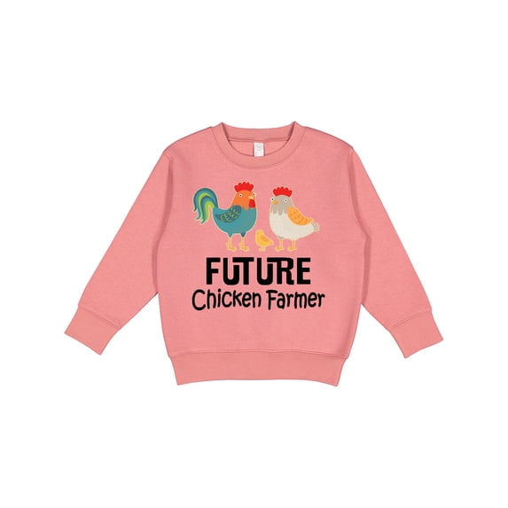 Inktastic Future Chicken Farmer Childs Toddler Sweatshirt