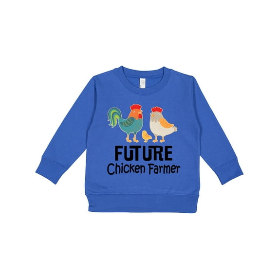 Inktastic Future Chicken Farmer Childs Toddler Sweatshirt