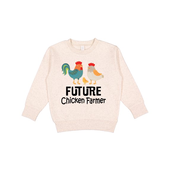 Inktastic Future Chicken Farmer Childs Toddler Sweatshirt