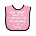 thumbnail image 1 of Inktastic Future Choir Director Like Mommy Boys or Girls Baby Bib, 1 of 4