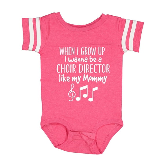 Inktastic Future Choir Director Like Mommy Boys or Girls Baby Bodysuit