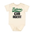thumbnail image 1 of Inktastic Future Cia Agent Childs Boys Baby Bodysuit, 1 of 5