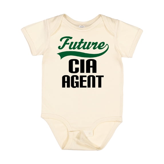 Inktastic Future Cia Agent Childs Boys Baby Bodysuit