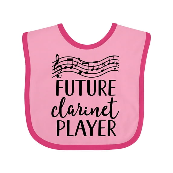 Inktastic Future Clarinet Player Music Boys or Girls Baby Bib
