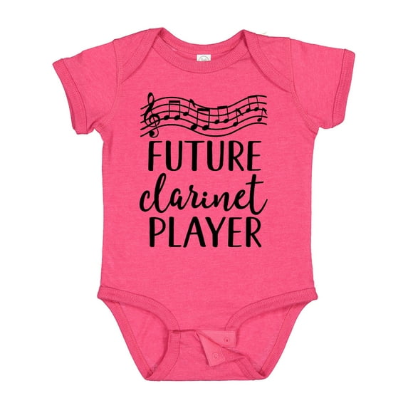 Inktastic Future Clarinet Player Music Boys or Girls Baby Bodysuit