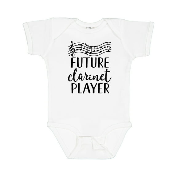 Inktastic Future Clarinet Player Music Boys or Girls Baby Bodysuit