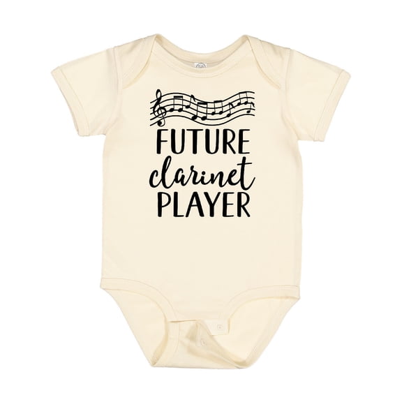 Inktastic Future Clarinet Player Music Boys or Girls Baby Bodysuit