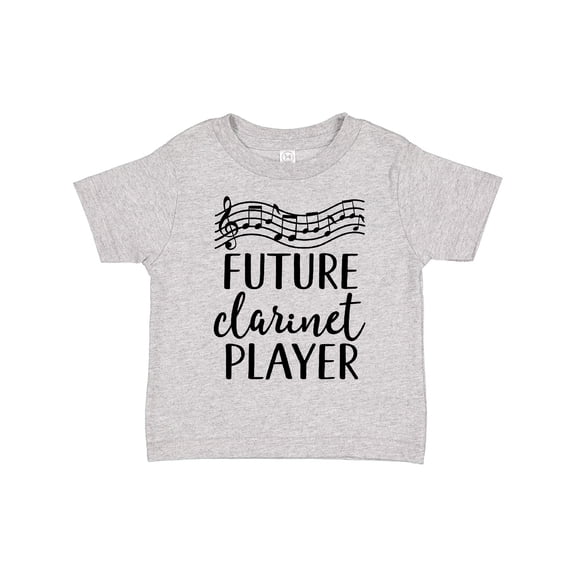 Inktastic Future Clarinet Player Music Boys or Girls Toddler T-Shirt