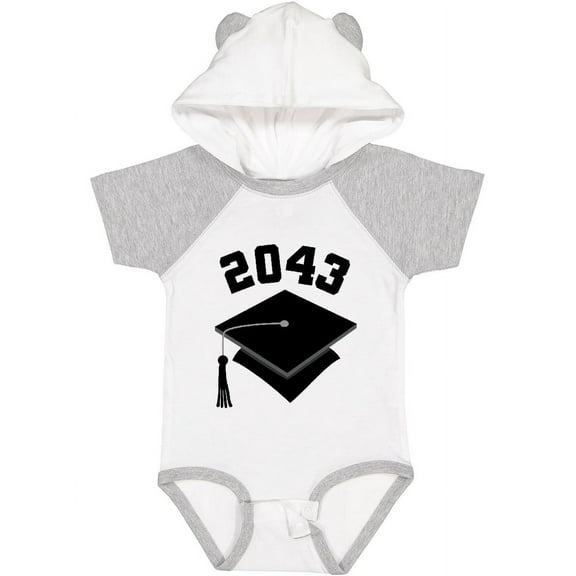 Inktastic Future Class of 2043 Graduate Boys or Girls Baby Bodysuit