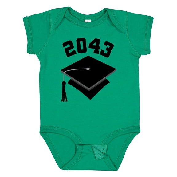 Inktastic Future Class of 2043 Graduate Boys or Girls Baby Bodysuit