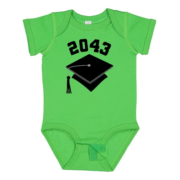 Inktastic Future Class of 2043 Graduate Boys or Girls Baby Bodysuit