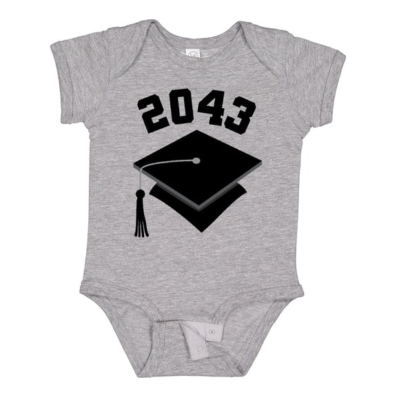 Inktastic Future Class of 2043 Graduate Boys or Girls Baby Bodysuit