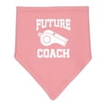 thumbnail image 1 of Inktastic Future Coach Sports Coaching Baby Bandana Bib, 1 of 4