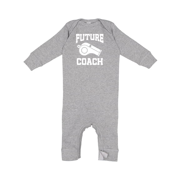 Inktastic Future Coach Sports Coaching Baby Romper Coveralls