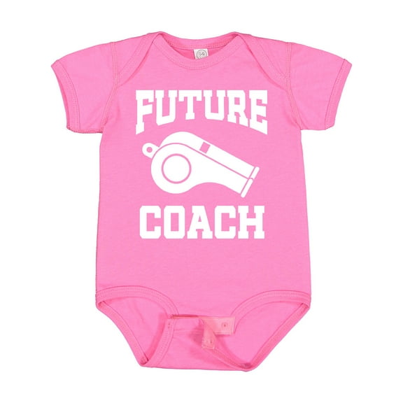 Inktastic Future Coach Sports Coaching Boys or Girls Baby Bodysuit