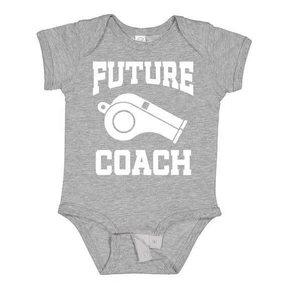 Inktastic Future Coach Sports Coaching Boys or Girls Baby Bodysuit