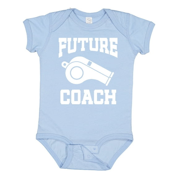 Inktastic Future Coach Sports Coaching Boys or Girls Baby Bodysuit