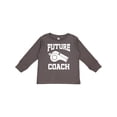 thumbnail image 1 of Inktastic Future Coach Sports Coaching Boys or Girls Long Sleeve Toddler T-Shirt, 1 of 5