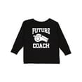 thumbnail image 1 of Inktastic Future Coach Sports Coaching Boys or Girls Long Sleeve Toddler T-Shirt, 1 of 5