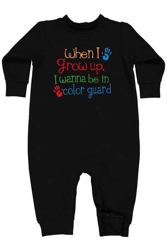 Future Color Guard Member Baby Fleece Romper