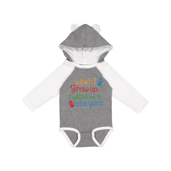 Inktastic Future Color Guard Member Boys or Girls Long Sleeve Baby Bodysuit