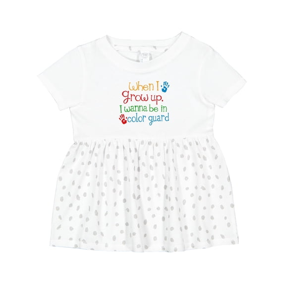Inktastic Future Color Guard Member Girls Baby Dress