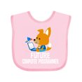 thumbnail image 1 of Inktastic Future Computer Programmer Boys Baby Bib, 1 of 4
