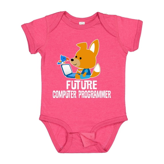 Inktastic Future Computer Programmer Boys Baby Bodysuit