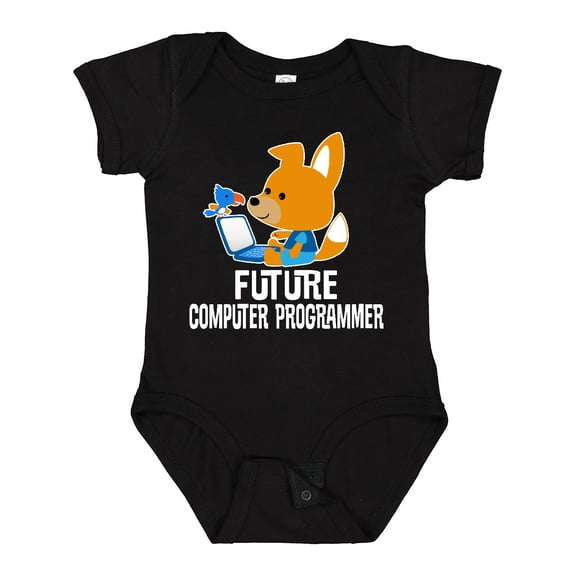 Inktastic Future Computer Programmer Boys Baby Bodysuit