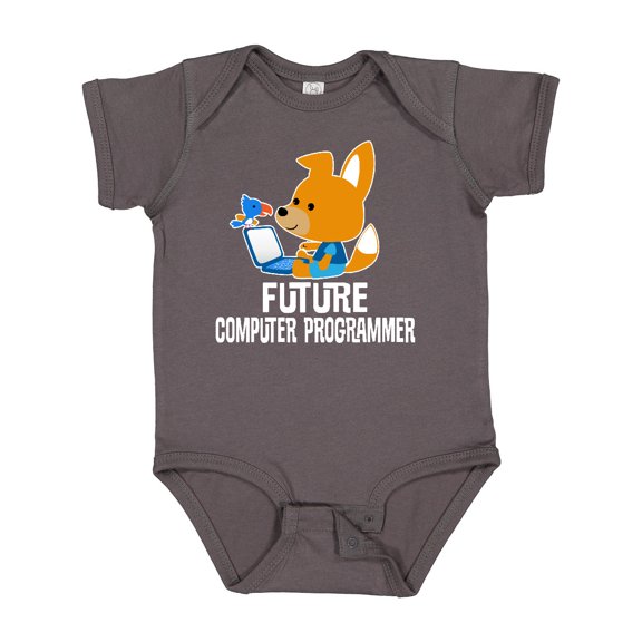 Inktastic Future Computer Programmer Boys Baby Bodysuit