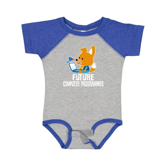 Inktastic Future Computer Programmer Boys Baby Bodysuit