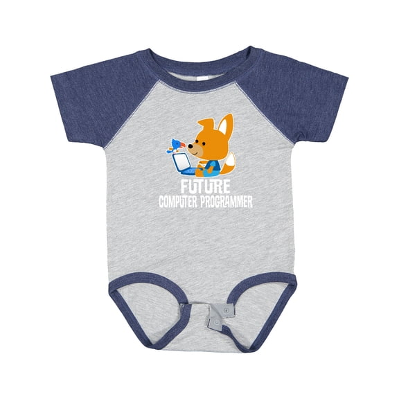 Inktastic Future Computer Programmer Boys Baby Bodysuit