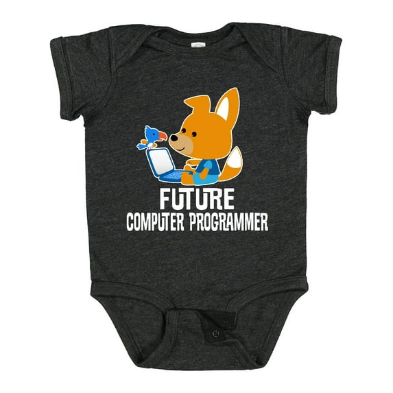 Inktastic Future Computer Programmer Boys Baby Bodysuit